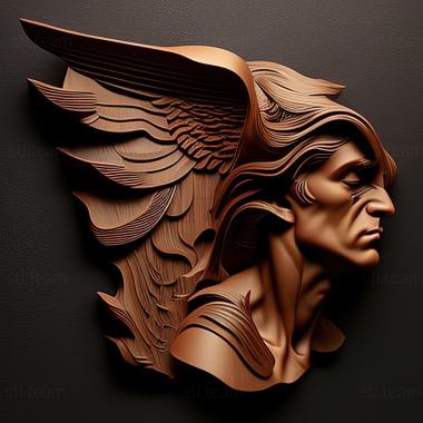 3D model Mel Ramos American artist (STL)